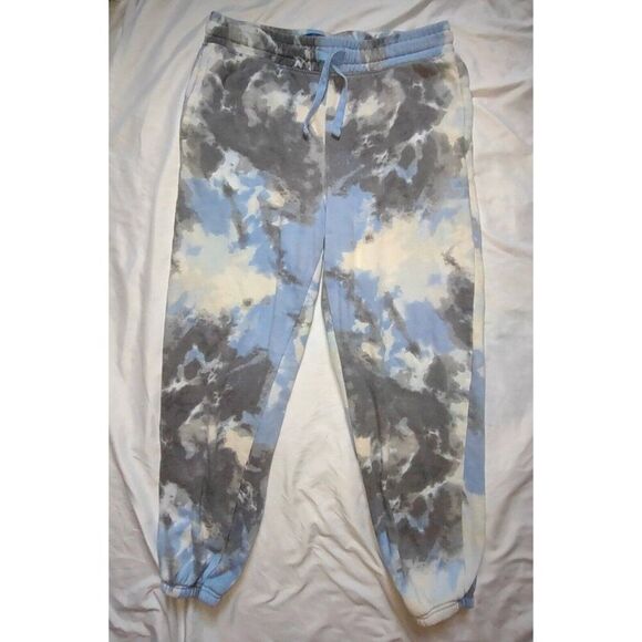 5/$25 Sz Med Sweatpants Metro Joggers Tie Dye Athletic Running Drawstring - Picture 2 of 7